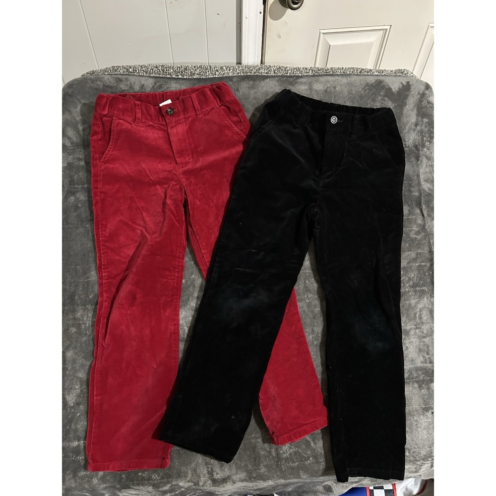 Lot Of 2 Gymboree Velvet Pants Size 7